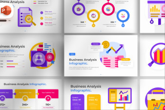 Business Analysis PowerPoint Infographic Template
